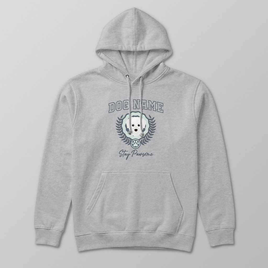 Stay Pawsome: Personalized {breedFullName} Hoodie