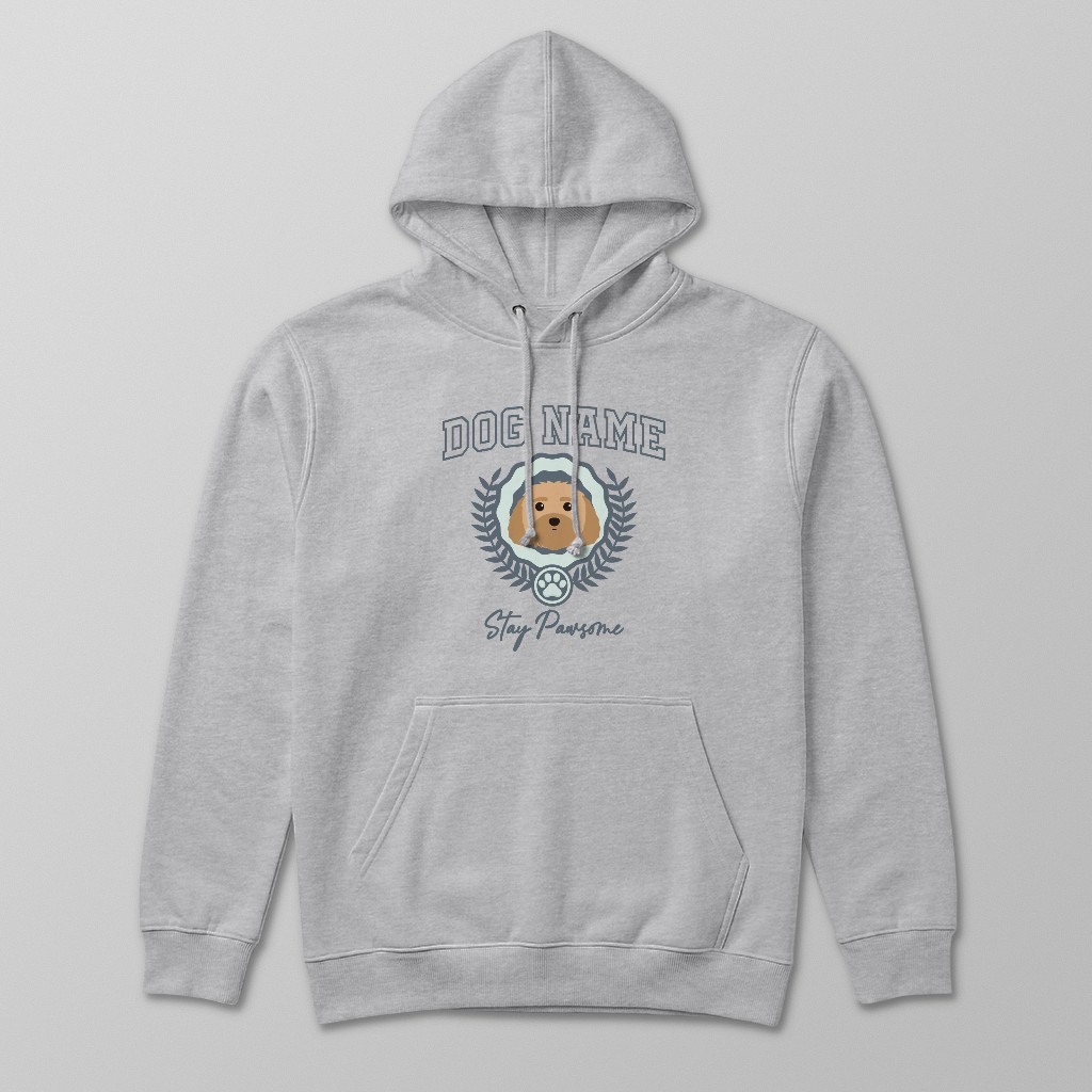 Stay Pawsome: Personalized {breedFullName} Hoodie