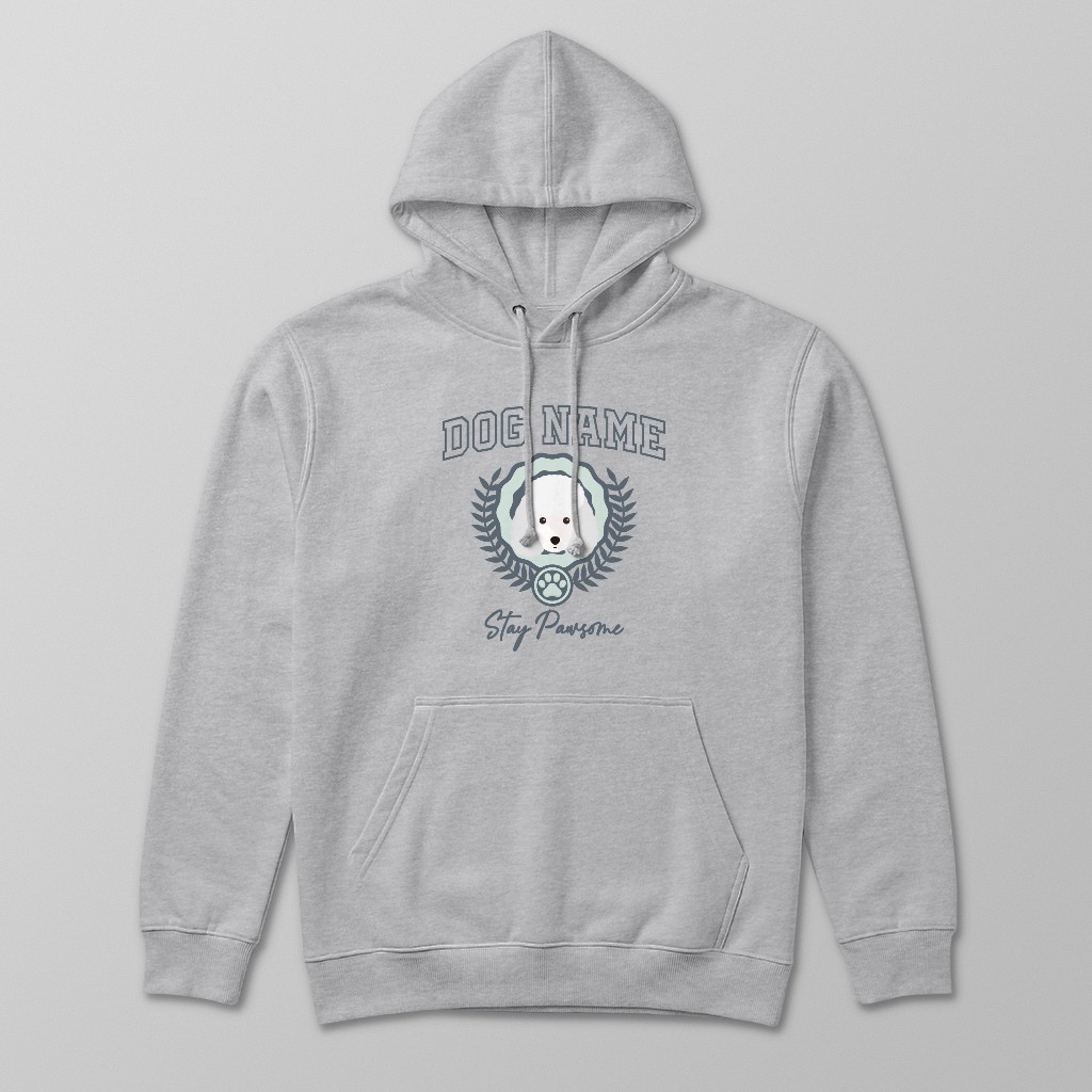 Stay Pawsome: Personalized {breedFullName} Hoodie