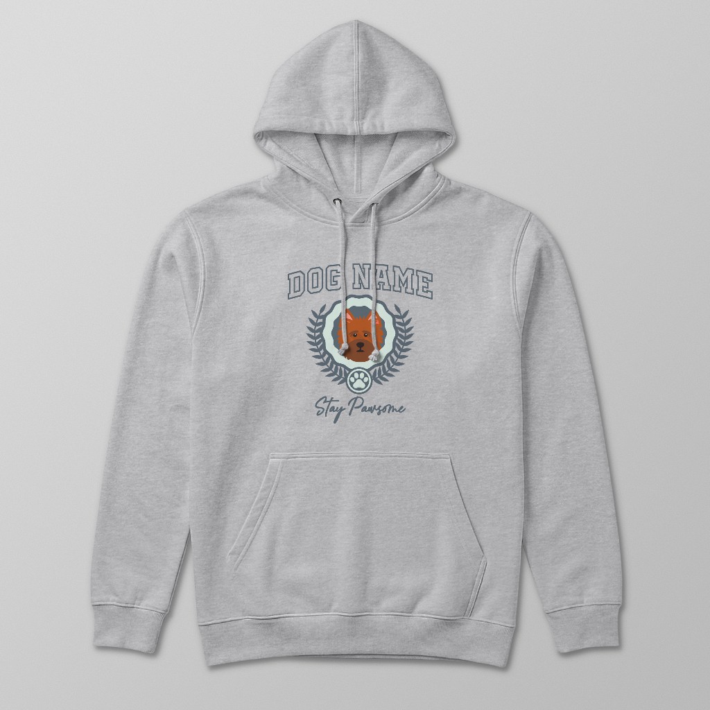Stay Pawsome: Personalized {breedFullName} Hoodie