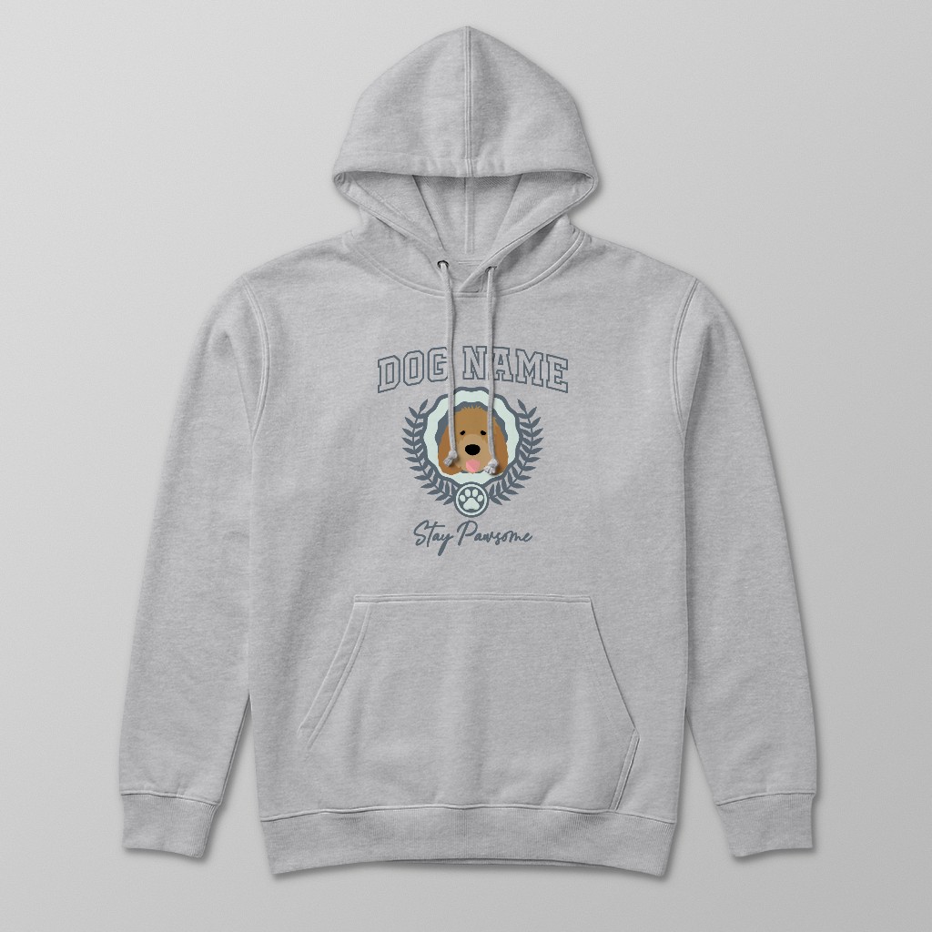 Stay Pawsome: Personalized {breedFullName} Hoodie