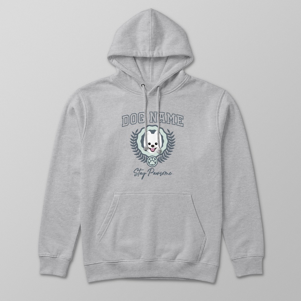 Stay Pawsome: Personalized {breedFullName} Hoodie
