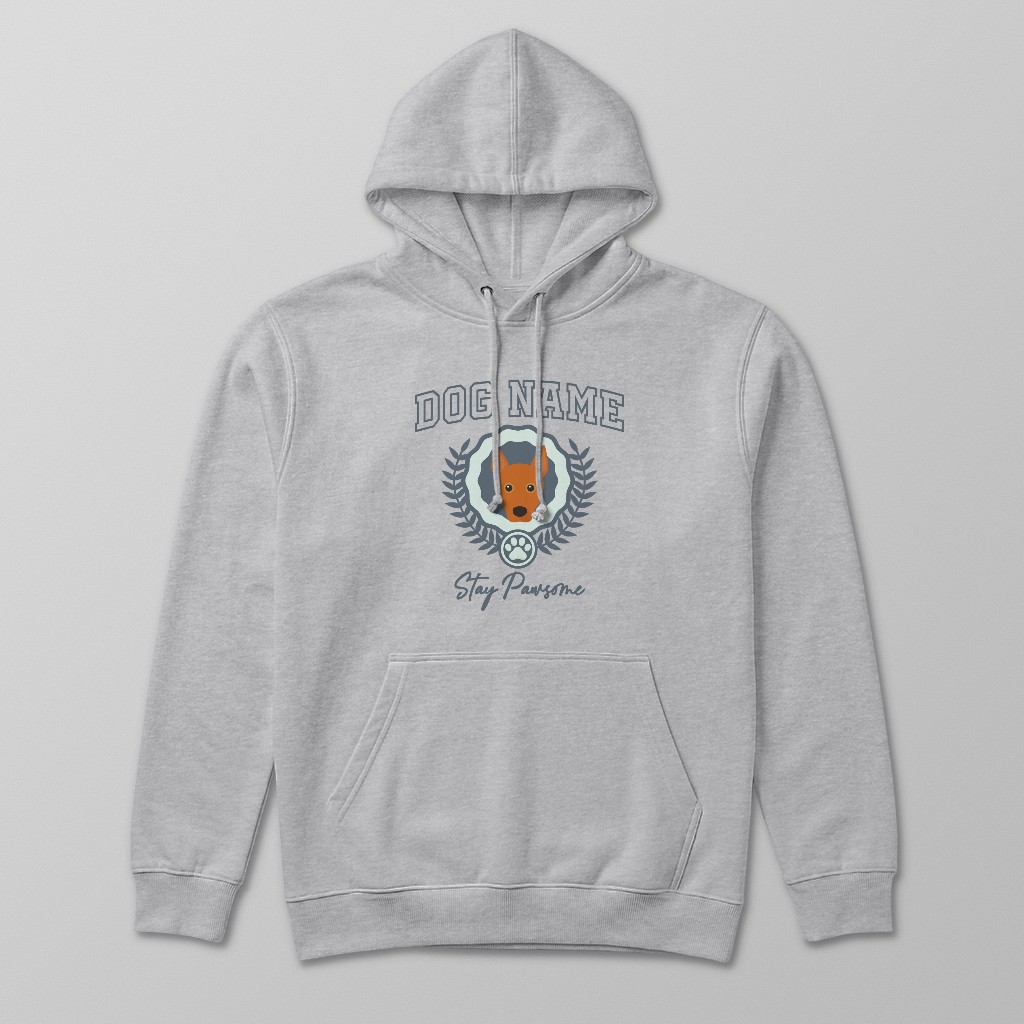 Stay Pawsome: Personalized {breedFullName} Hoodie