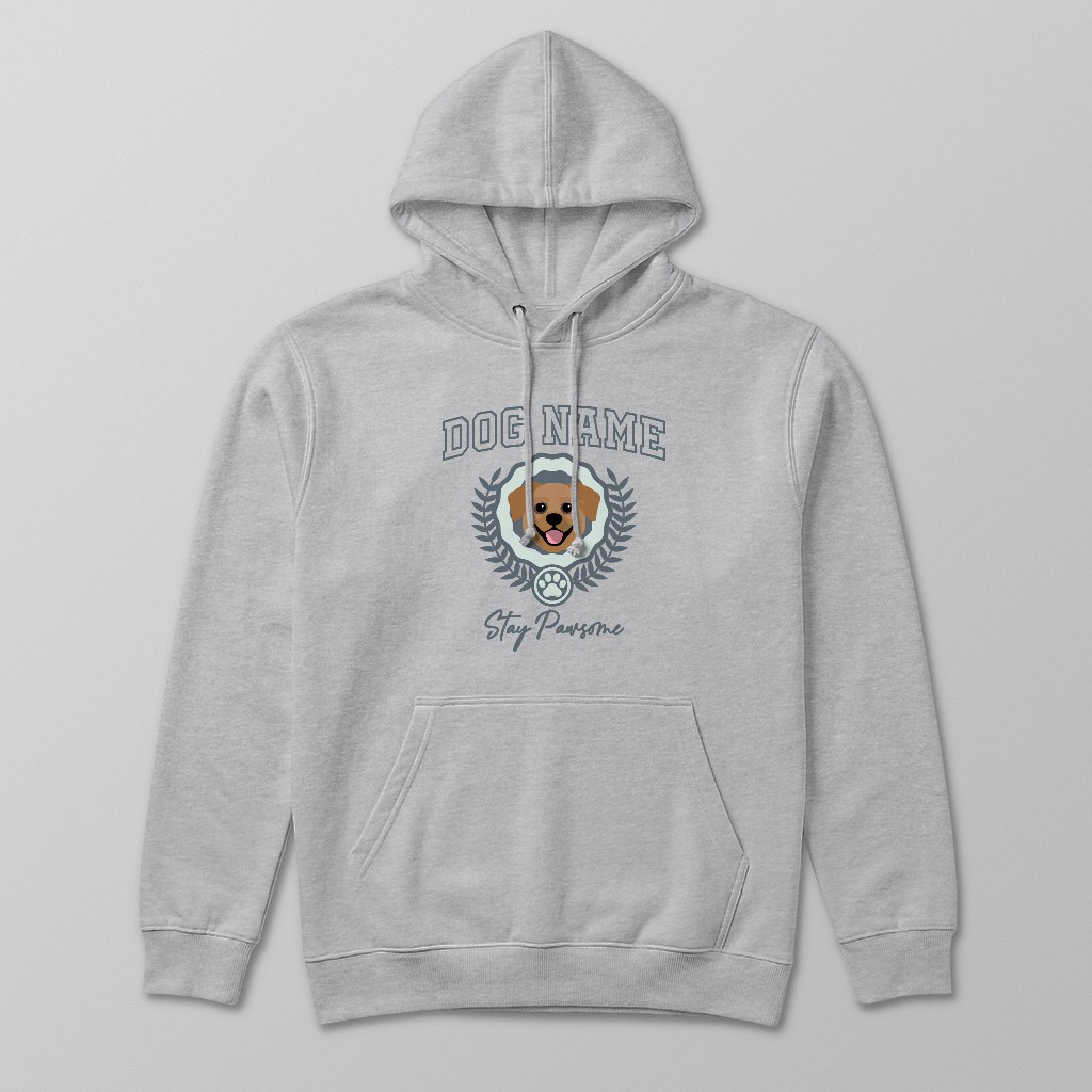 Stay Pawsome: Personalized {breedFullName} Hoodie