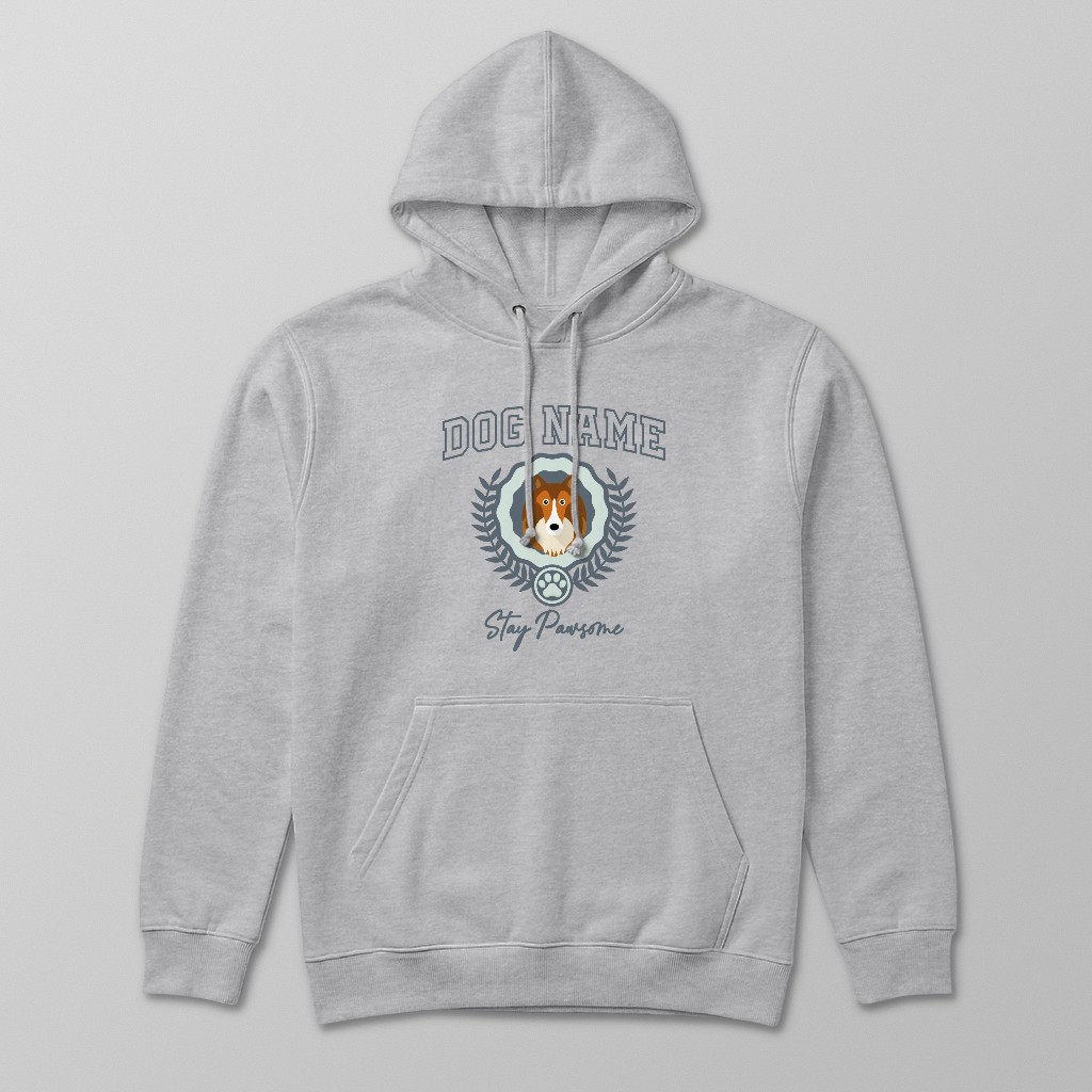 Stay Pawsome: Personalized {breedFullName} Hoodie
