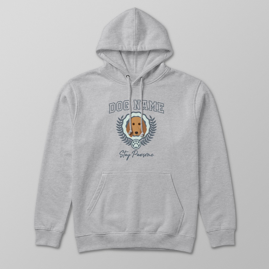 Stay Pawsome: Personalized {breedFullName} Hoodie