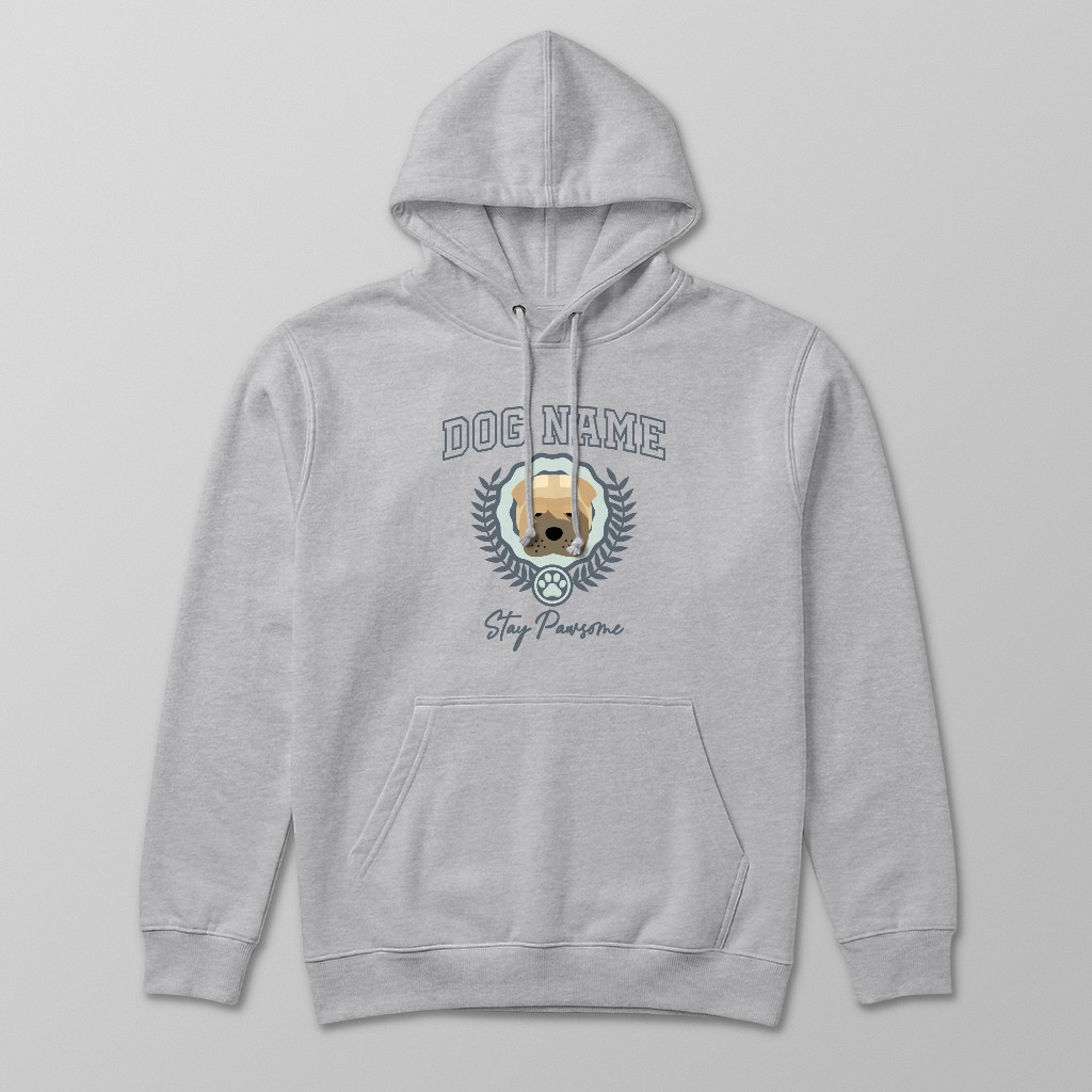 Stay Pawsome: Personalized {breedFullName} Hoodie
