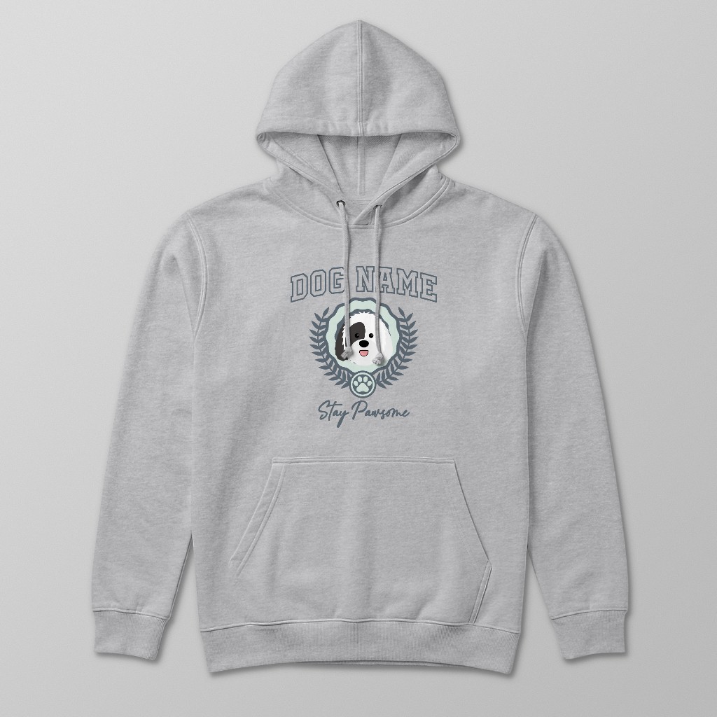 Stay Pawsome: Personalized {breedFullName} Hoodie