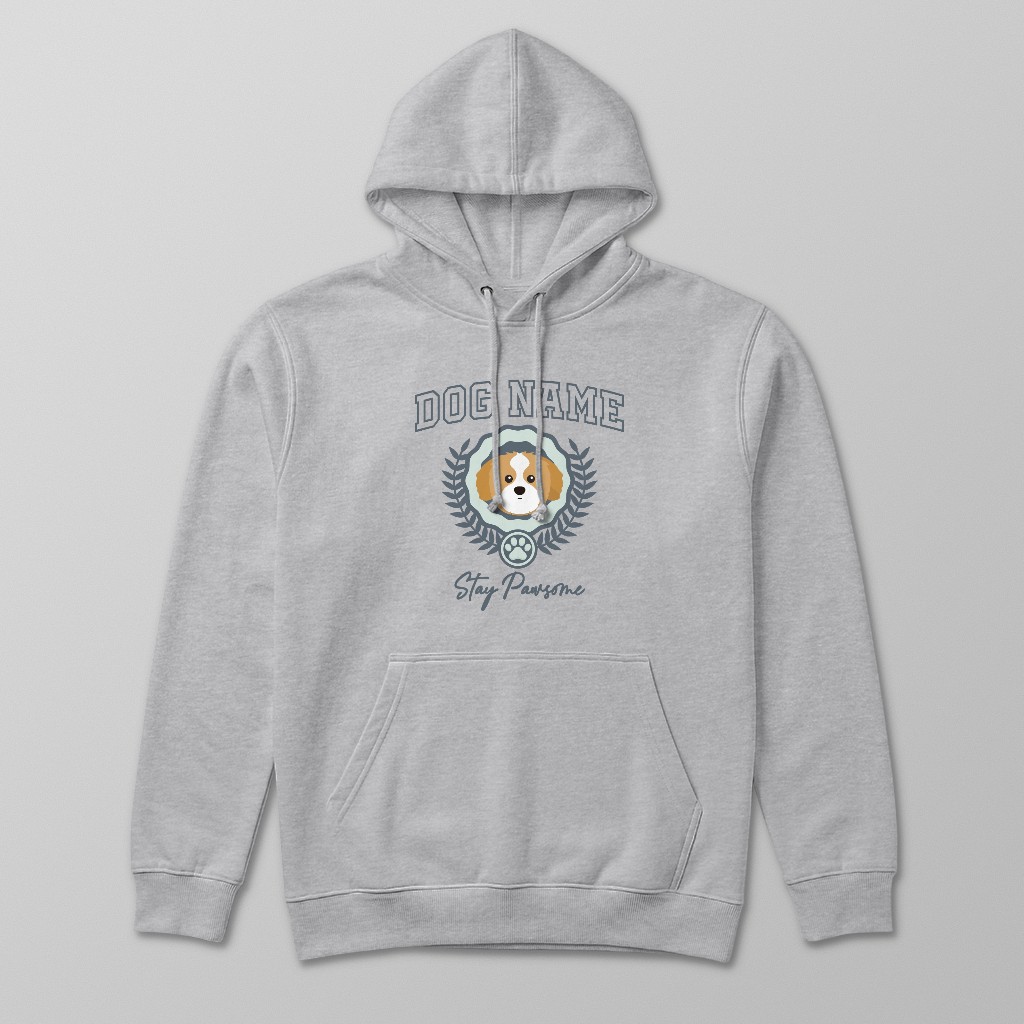 Stay Pawsome: Personalized {breedFullName} Hoodie