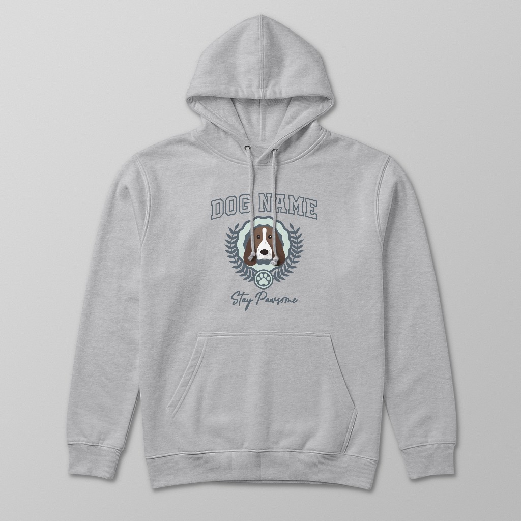 Stay Pawsome: Personalized {breedFullName} Hoodie