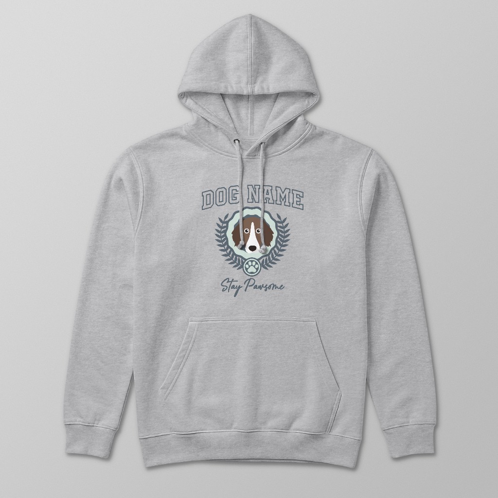 Stay Pawsome: Personalized {breedFullName} Hoodie