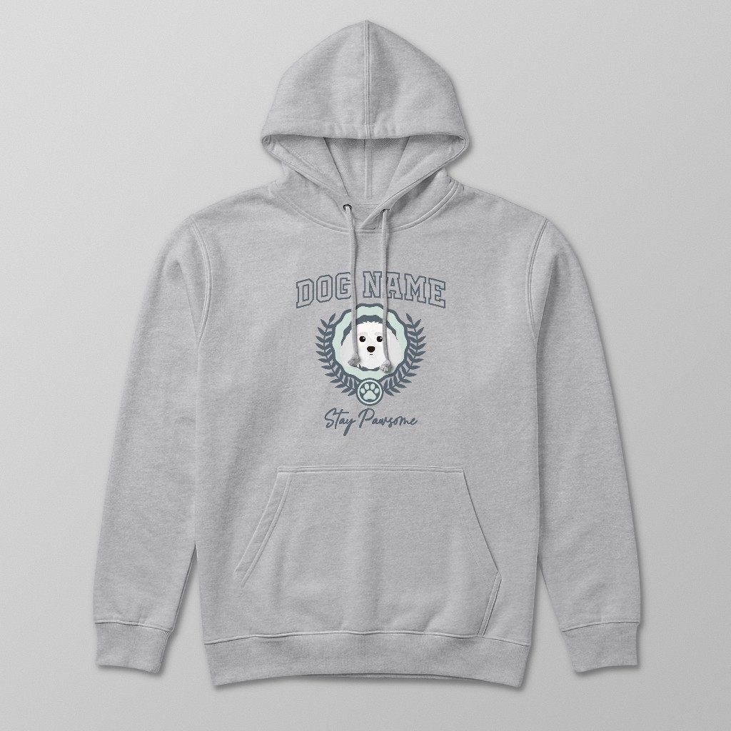 Stay Pawsome: Personalized {breedFullName} Hoodie