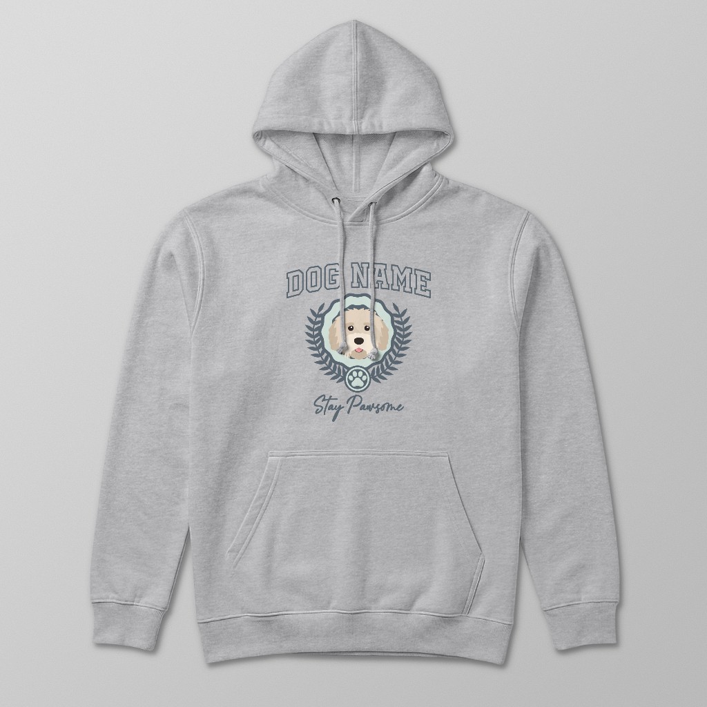 Stay Pawsome: Personalized {breedFullName} Hoodie