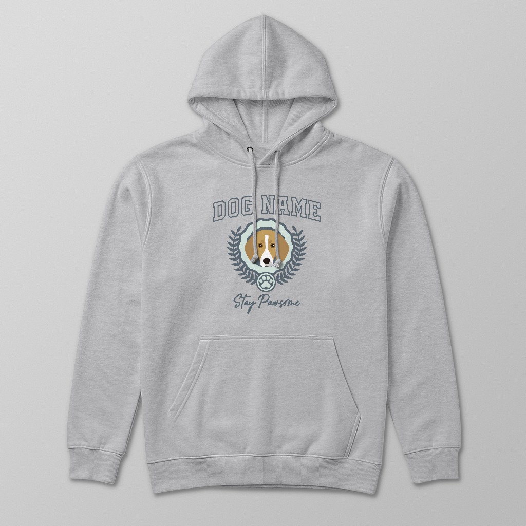 Stay Pawsome: Personalized {breedFullName} Hoodie