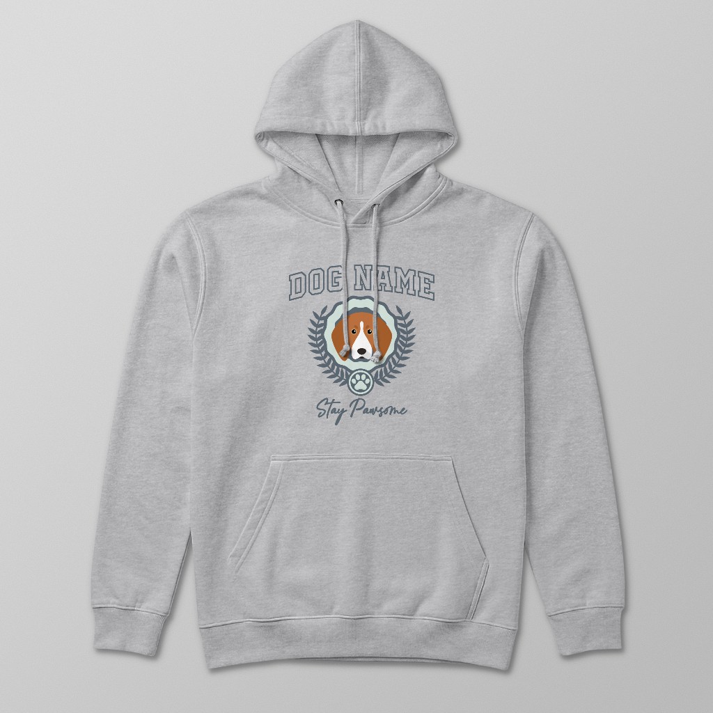 Stay Pawsome: Personalized {breedFullName} Hoodie