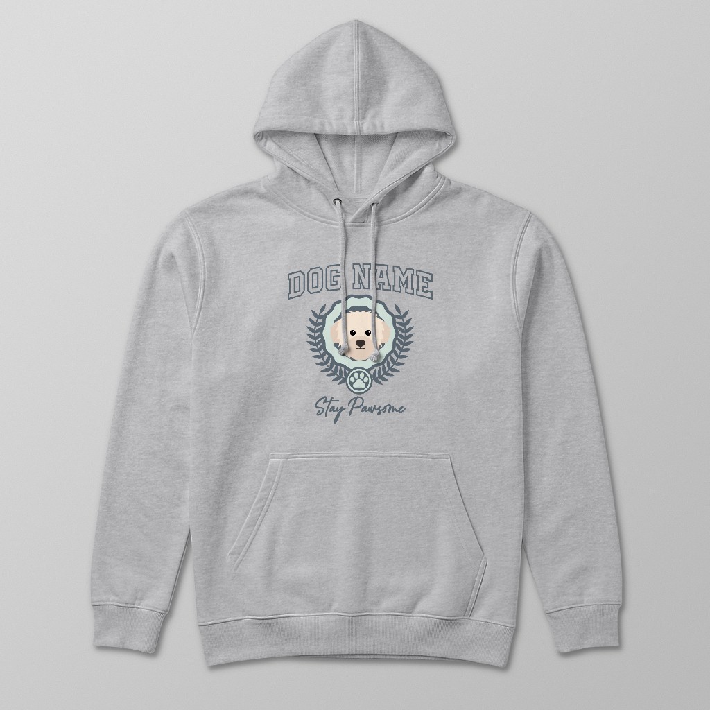 Stay Pawsome: Personalized {breedFullName} Hoodie