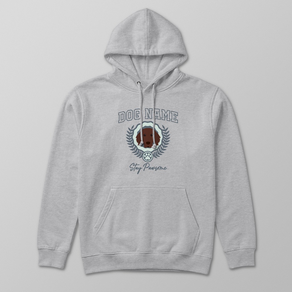 Stay Pawsome: Personalized {breedFullName} Hoodie