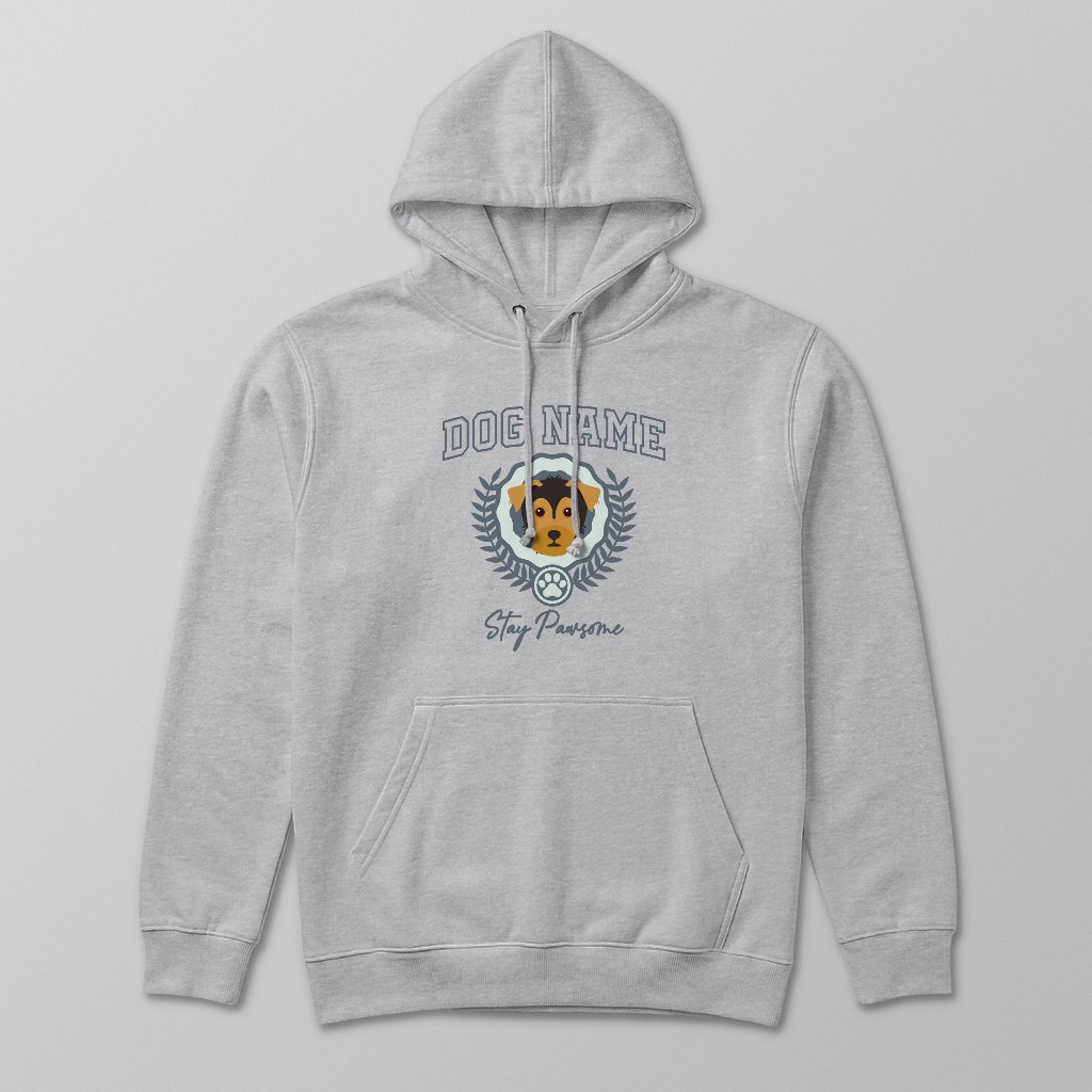 Stay Pawsome: Personalized {breedFullName} Hoodie