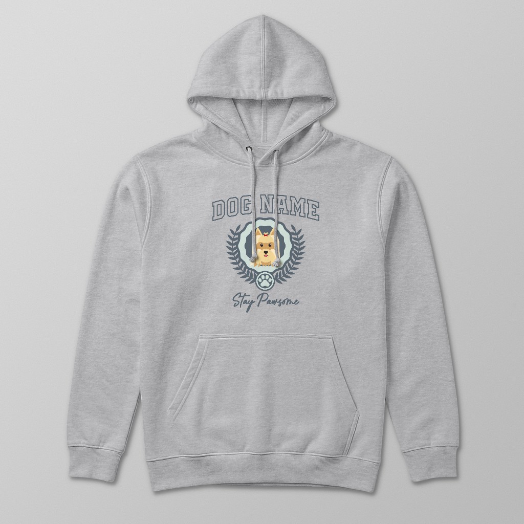 Stay Pawsome: Personalized {breedFullName} Hoodie