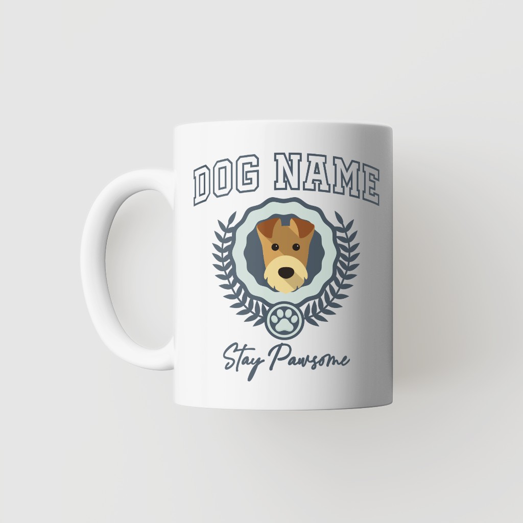 Stay Pawsome: Personalized {breedFullName} Mug