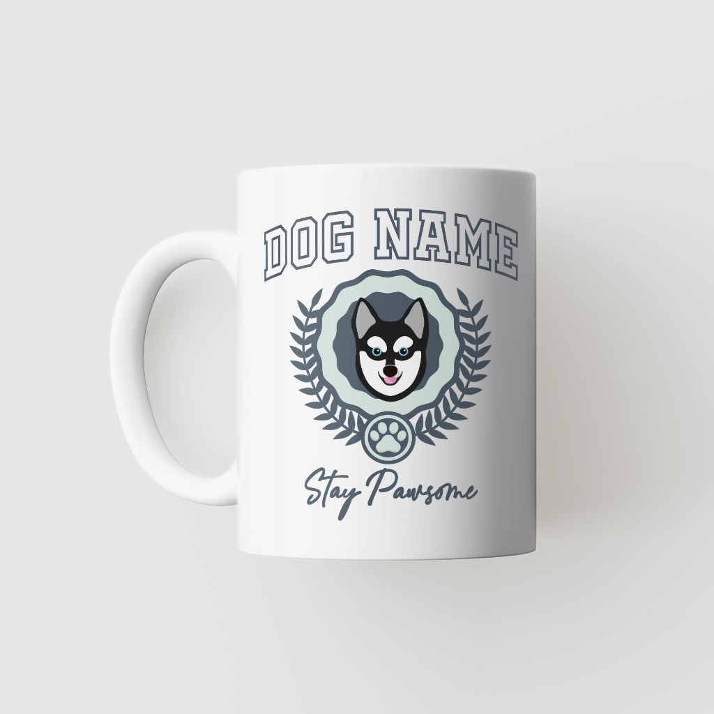 Stay Pawsome: Personalized {breedFullName} Mug