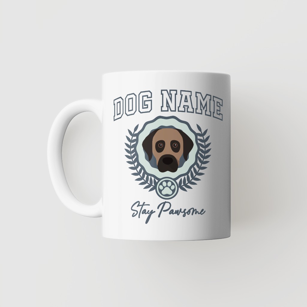 Stay Pawsome: Personalized {breedFullName} Mug
