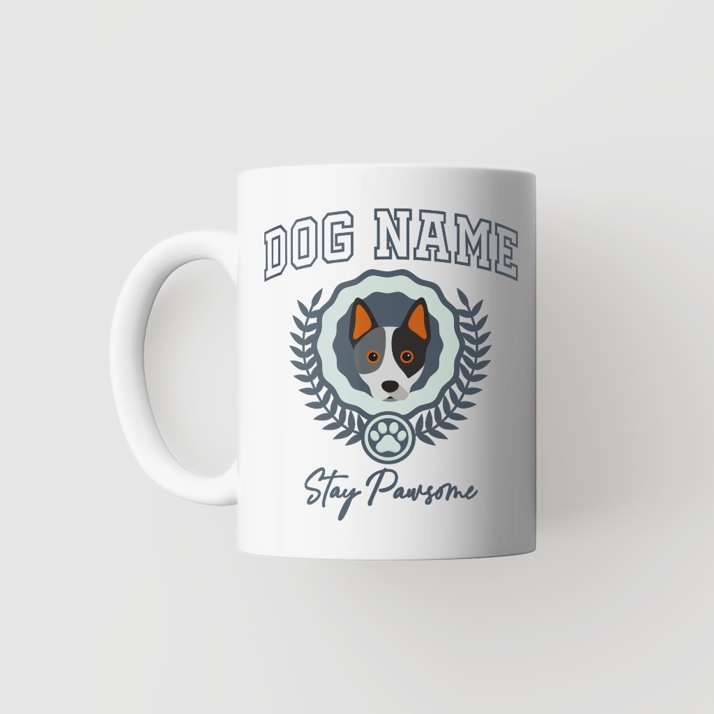 Stay Pawsome: Personalized {breedFullName} Mug