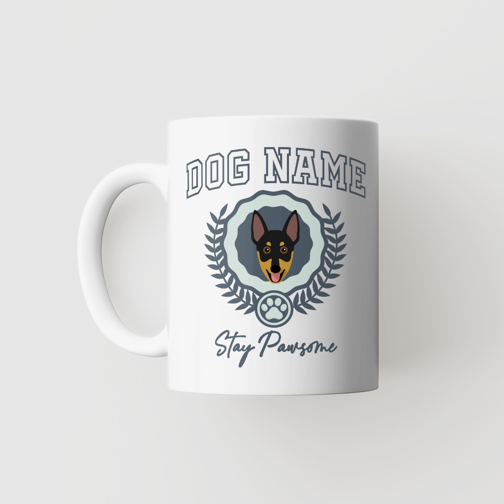 Stay Pawsome: Personalized {breedFullName} Mug
