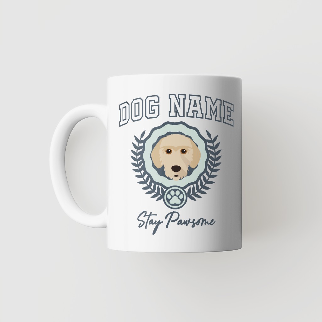 Stay Pawsome: Personalized {breedFullName} Mug