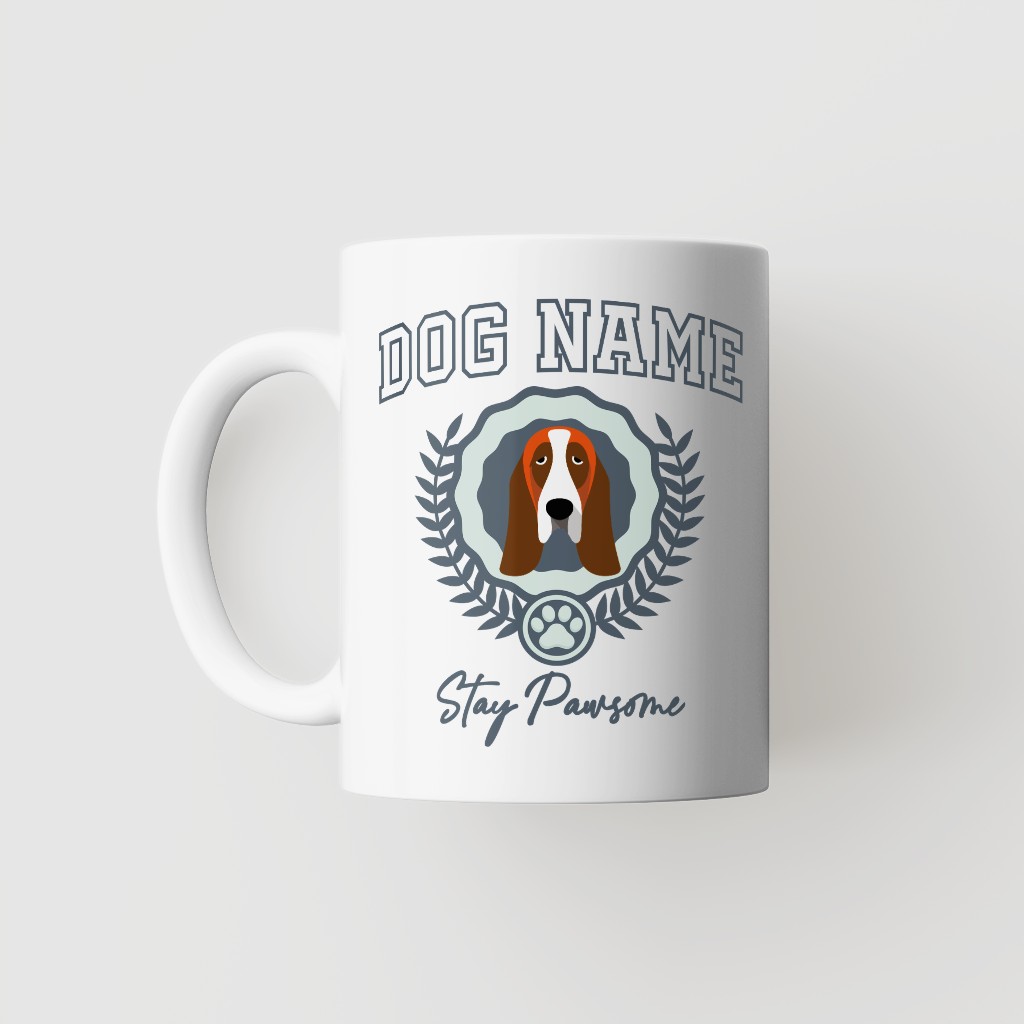 Stay Pawsome: Personalized {breedFullName} Mug