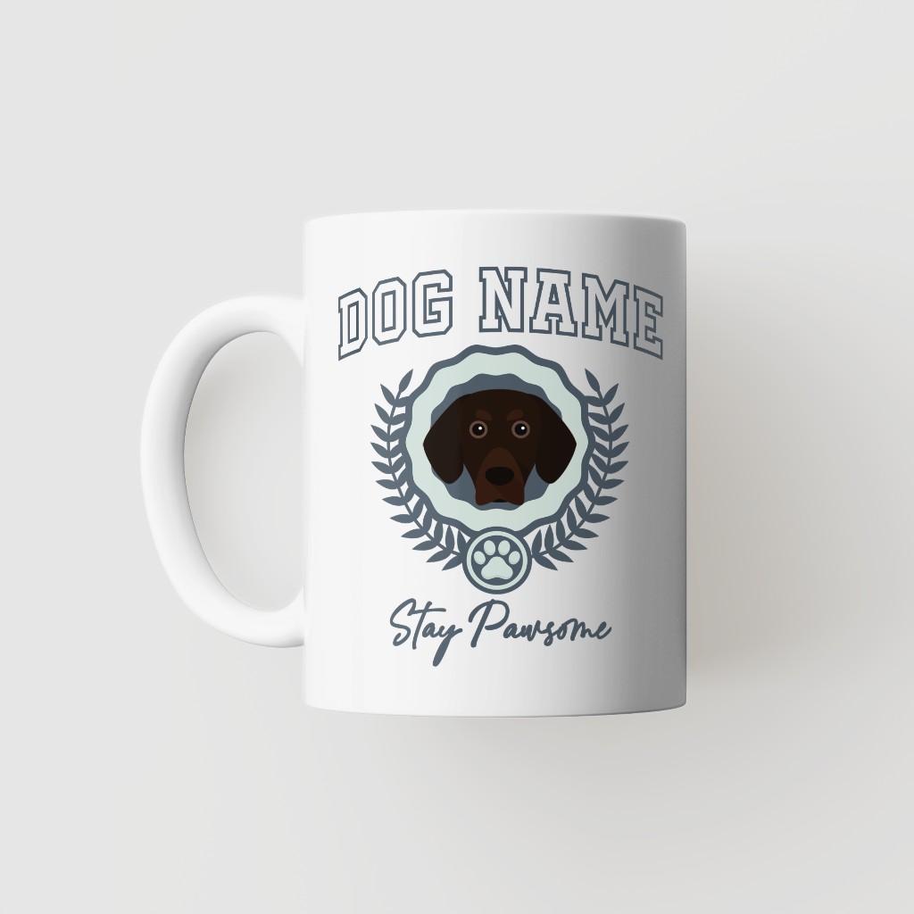 Stay Pawsome: Personalized {breedFullName} Mug