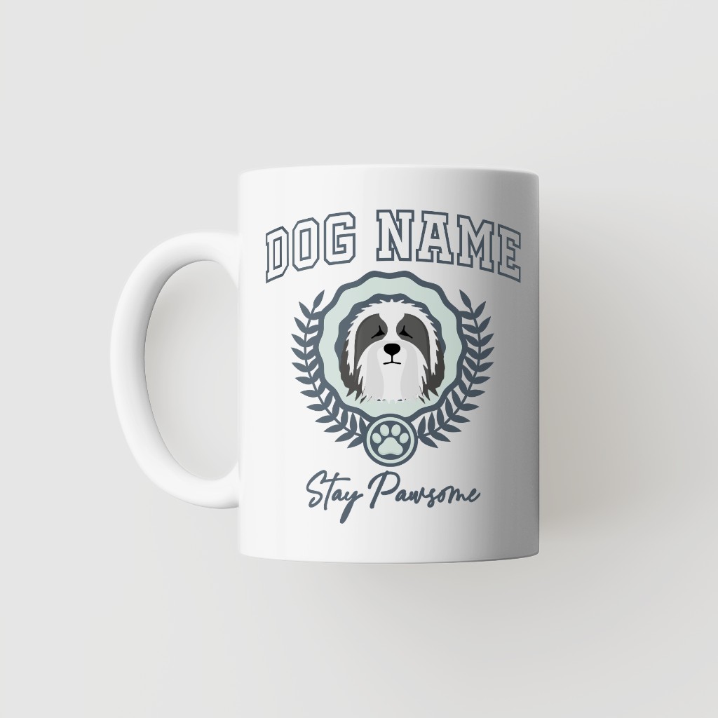 Stay Pawsome: Personalized {breedFullName} Mug