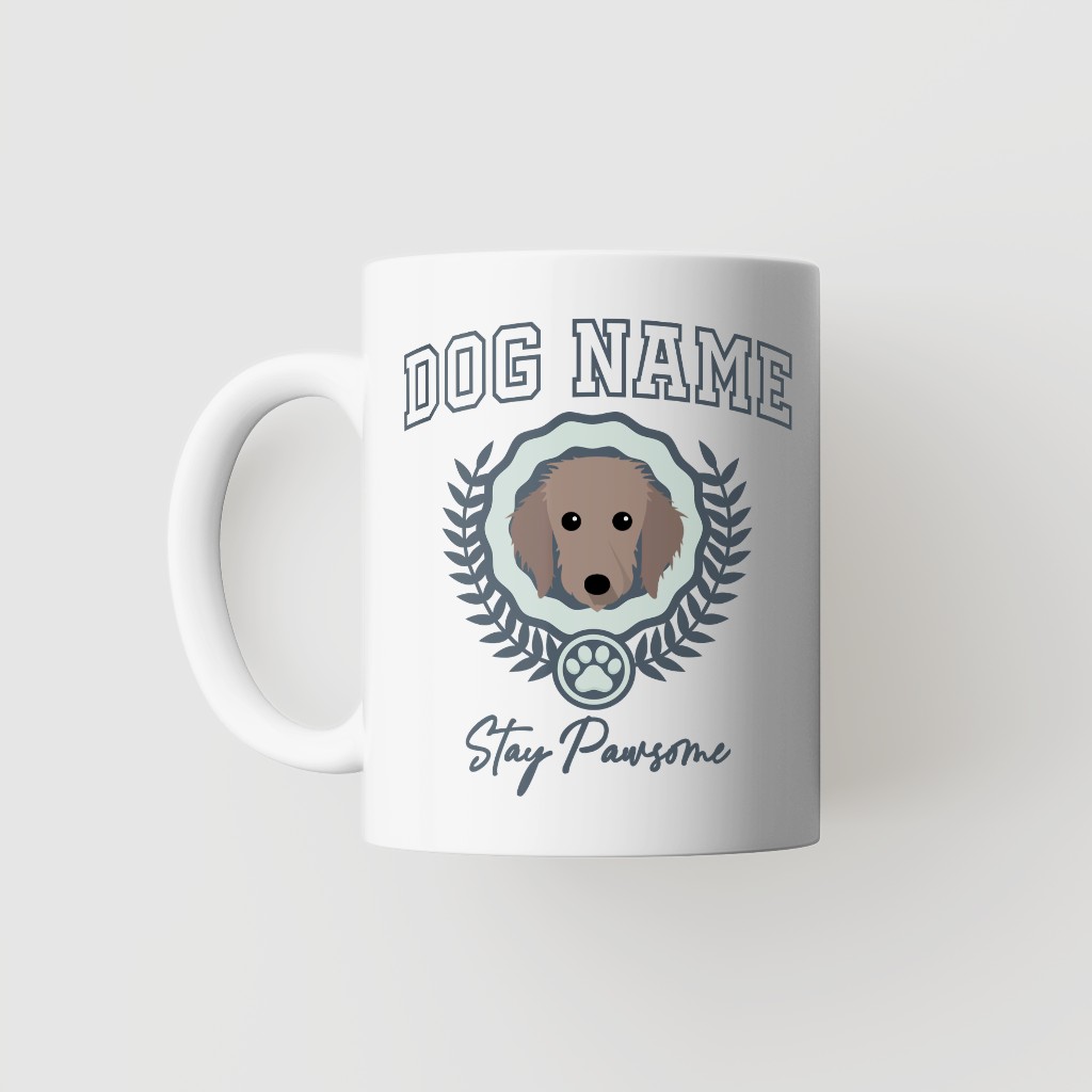 Stay Pawsome: Personalized {breedFullName} Mug