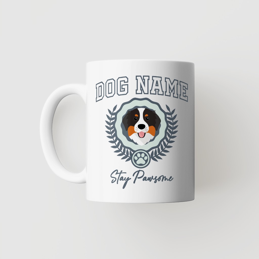 Stay Pawsome: Personalized {breedFullName} Mug