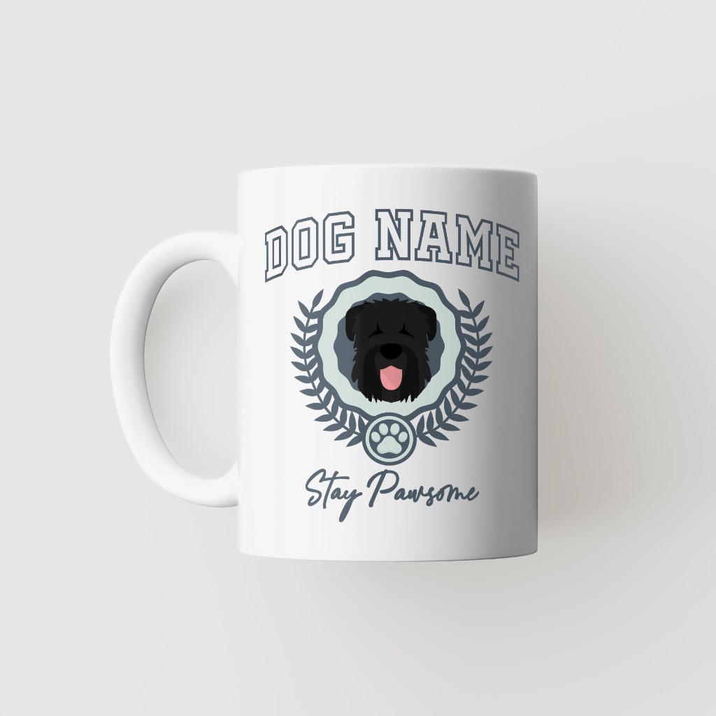 Stay Pawsome: Personalized {breedFullName} Mug