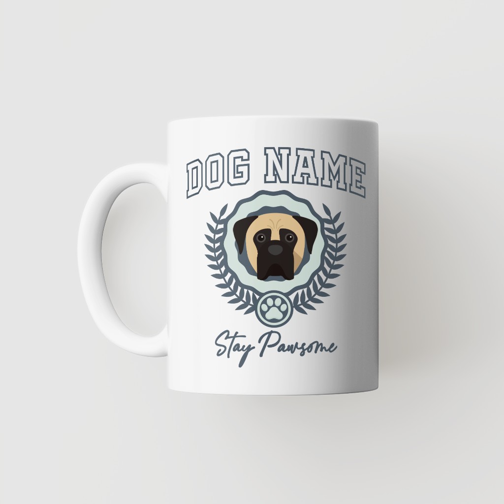 Stay Pawsome: Personalized {breedFullName} Mug