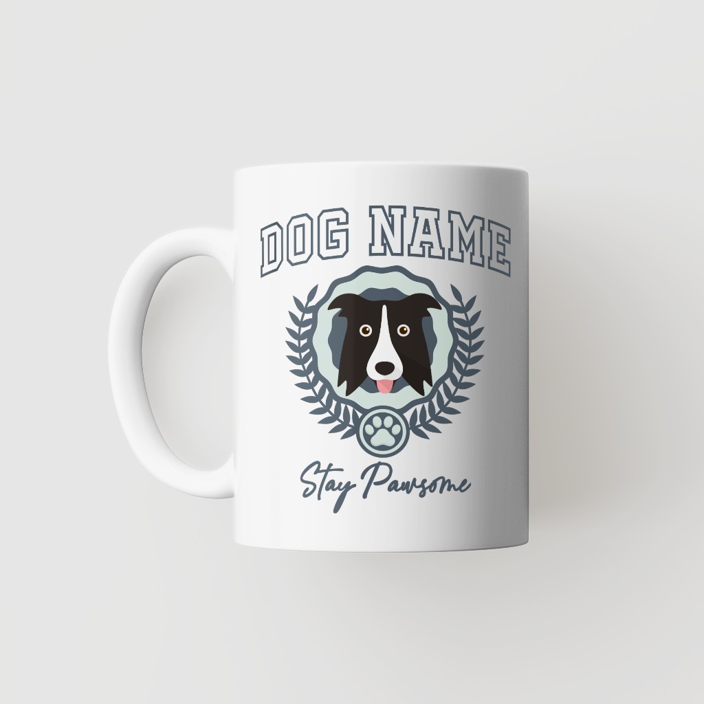 Stay Pawsome: Personalized {breedFullName} Mug
