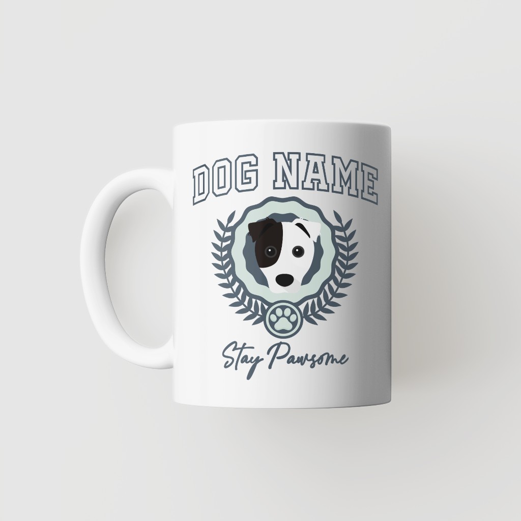 Stay Pawsome: Personalized {breedFullName} Mug