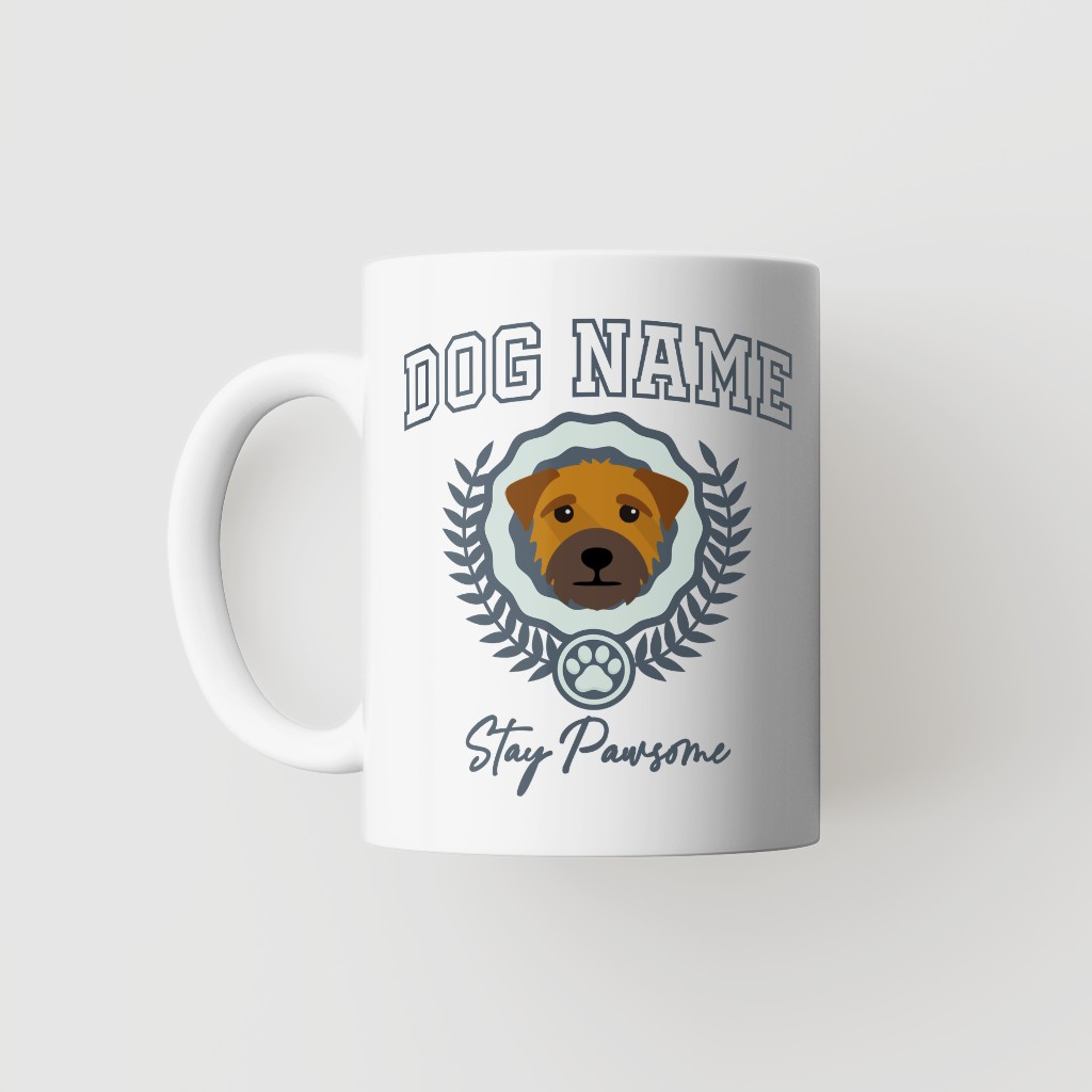 Stay Pawsome: Personalized {breedFullName} Mug