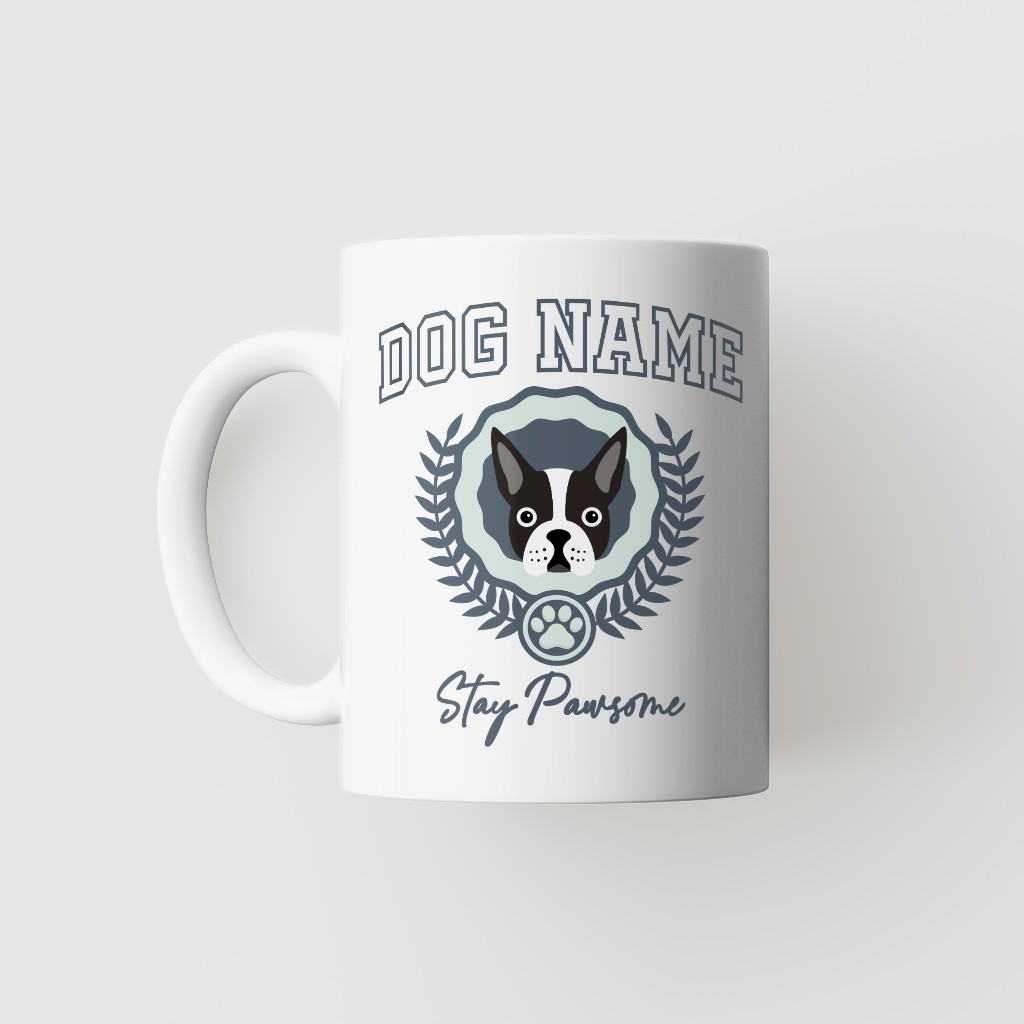Stay Pawsome: Personalized {breedFullName} Mug