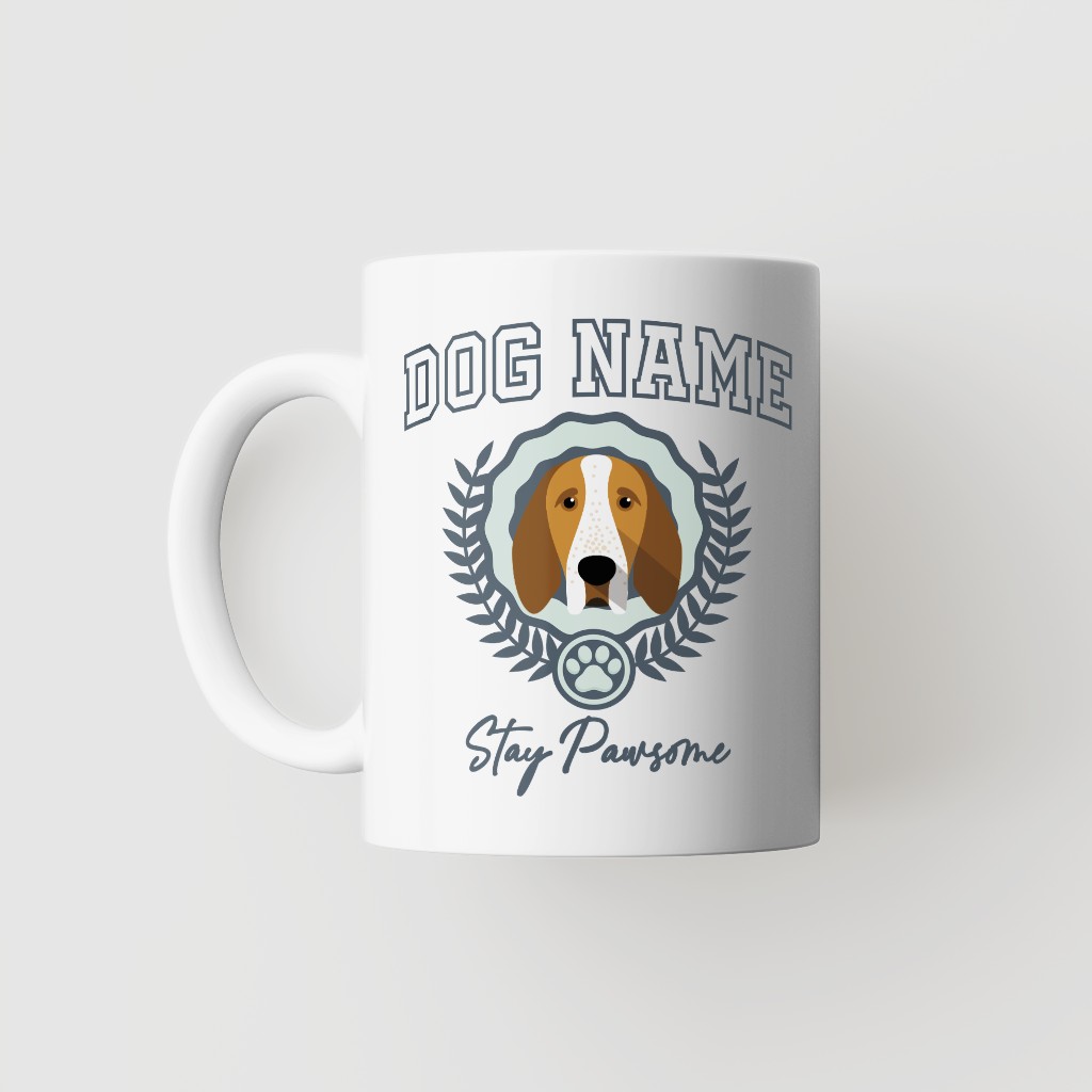 Stay Pawsome: Personalized {breedFullName} Mug