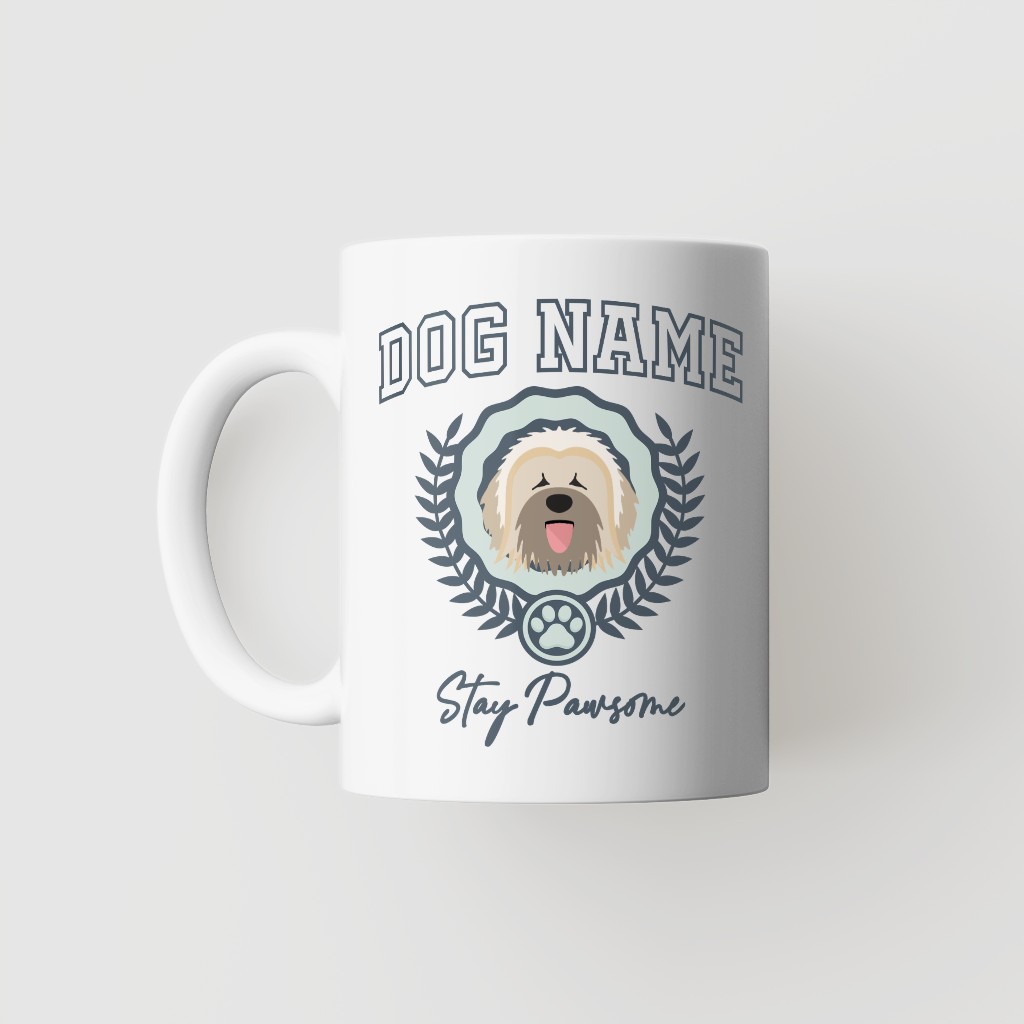 Stay Pawsome: Personalized {breedFullName} Mug