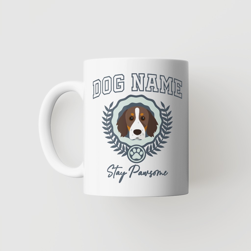 Stay Pawsome: Personalized {breedFullName} Mug