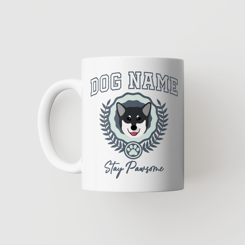Stay Pawsome: Personalized {breedFullName} Mug
