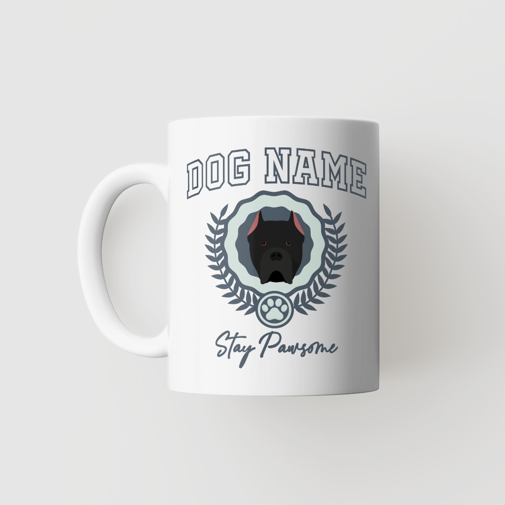 Stay Pawsome: Personalized {breedFullName} Mug
