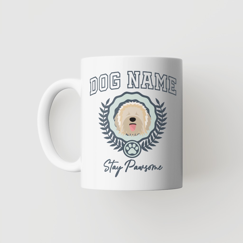 Stay Pawsome: Personalized {breedFullName} Mug