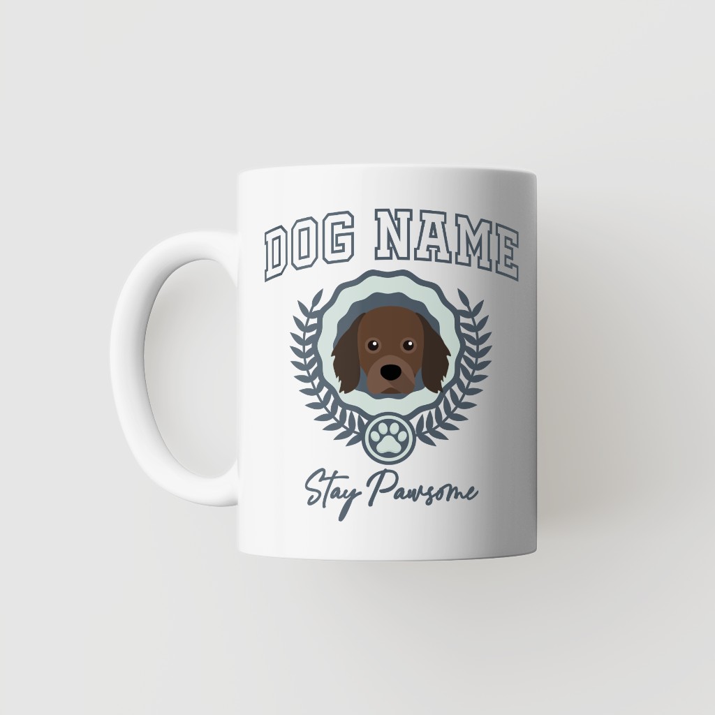 Stay Pawsome: Personalized {breedFullName} Mug