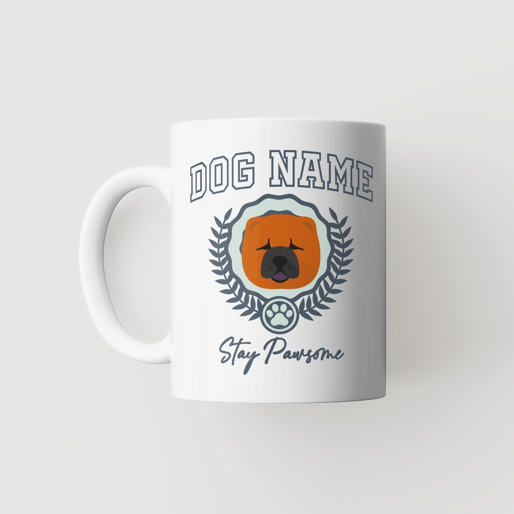 Stay Pawsome: Personalized {breedFullName} Mug