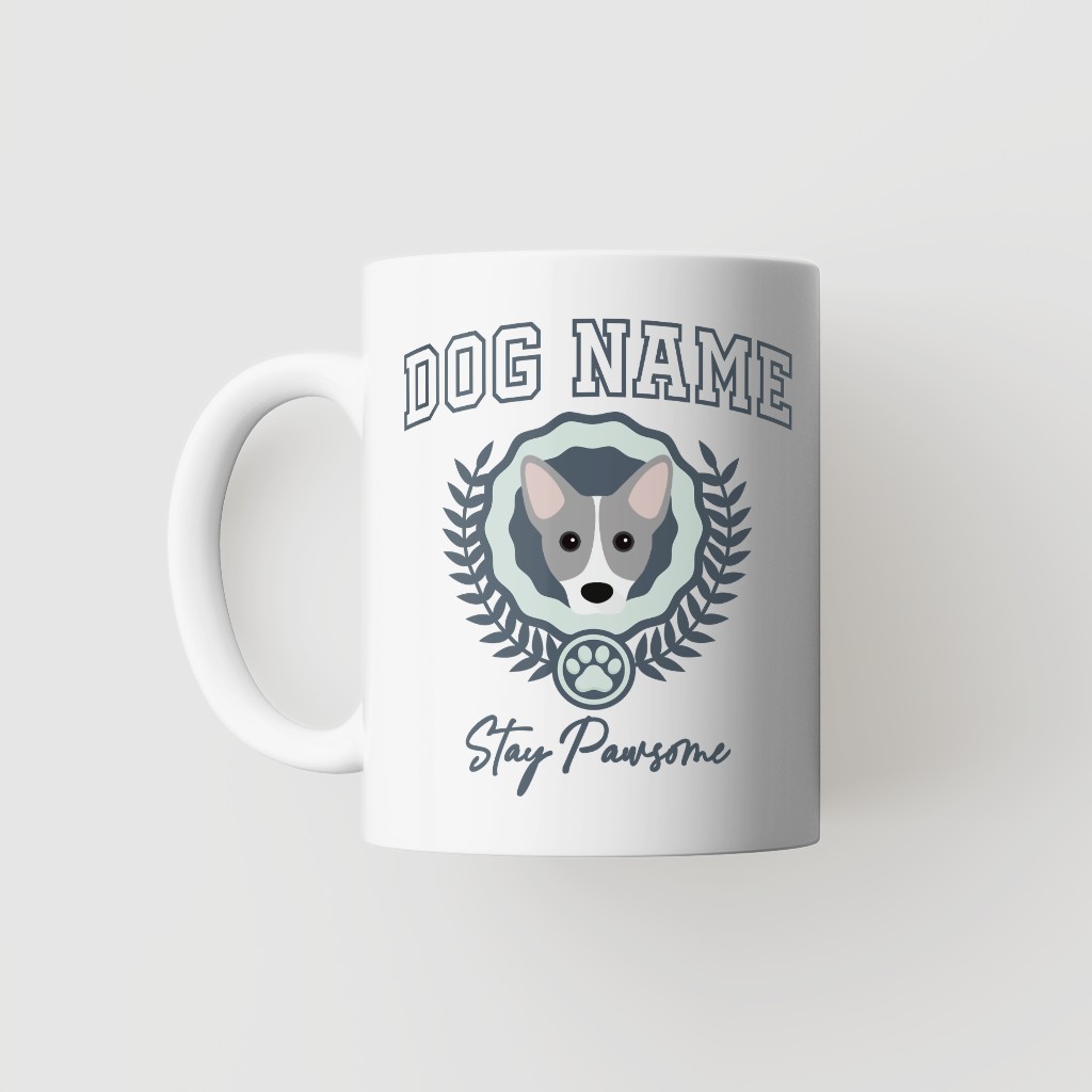 Stay Pawsome: Personalized {breedFullName} Mug