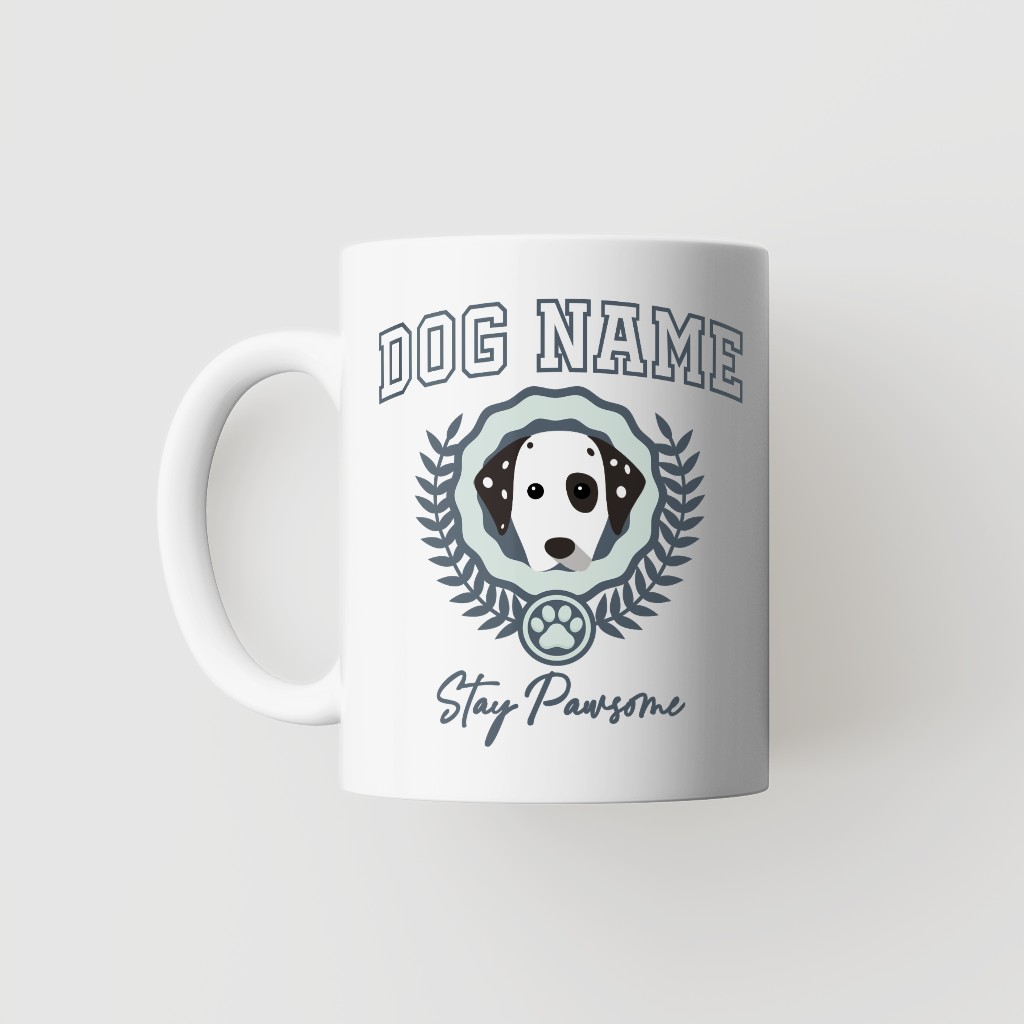 Stay Pawsome: Personalized {breedFullName} Mug